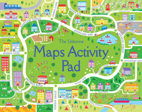 Подорожі. Атласи і мапи: Maps activity pad