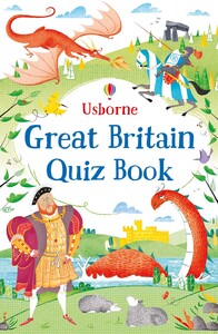 Книги с логическими заданиями: Great Britain quiz book [Usborne]