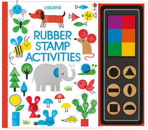 Малювання, розмальовки: Rubber stamp activities [Usborne]