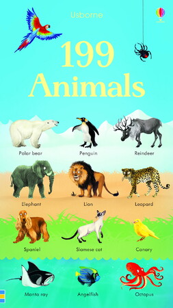 Книги про тварин: 199 Animals [Usborne]