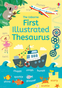 Обучение чтению, азбуке: First illustrated thesaurus [Usborne]
