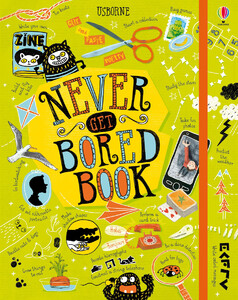 Книги с логическими заданиями: Never get bored book [Usborne]