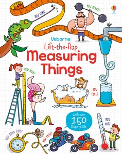 Книги з логічними завданнями: Lift-the-flap measuring things