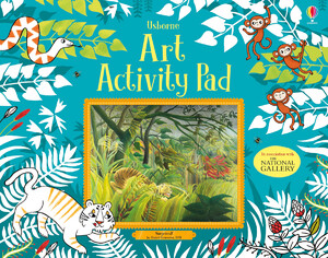 Книги с логическими заданиями: Art activity pad