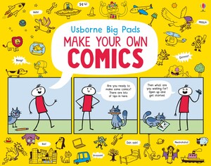Художні книги: Make your own comics [Usborne]