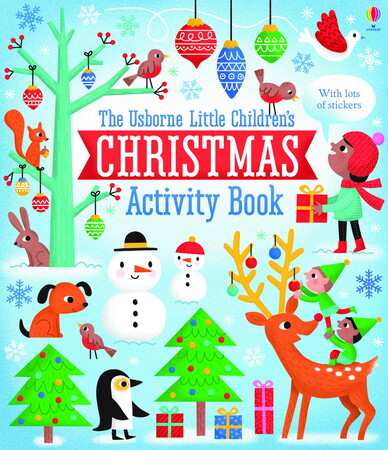 Новорічні книги: Little Children's Christmas Activity Book [Usborne]