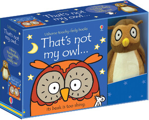 Тактильні книги: Thats not my owl... book and toy