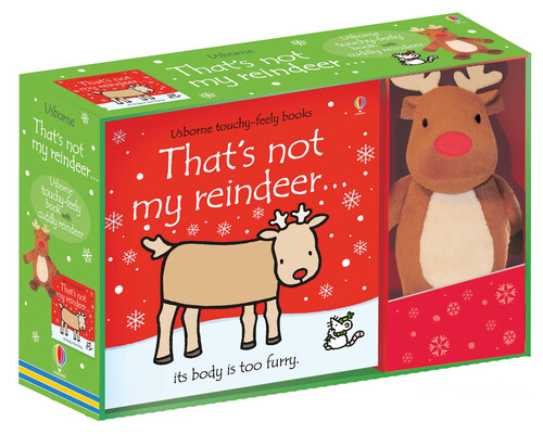 Для самых маленьких: Thats not my reindeer... book and toy (9781474923934)