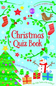 Книги для дітей: Christmas Quiz Book [Usborne]