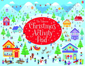 Новорічні книги: Christmas Activity Pad [Usborne]