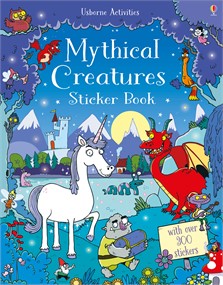 Альбомы с наклейками: Mythical creatures sticker book
