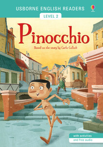 Розвивальні книги: Pinocchio - Usborne English Readers Level 2