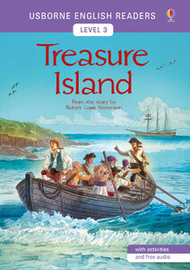 Книги для дітей: Treasure Island - English Readers Level 3 [Usborne]