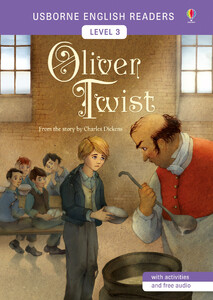 Обучение чтению, азбуке: Oliver Twist - English Readers Level 3 [Usborne]