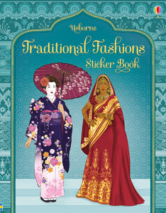 Альбомы с наклейками: Traditional fashions sticker book