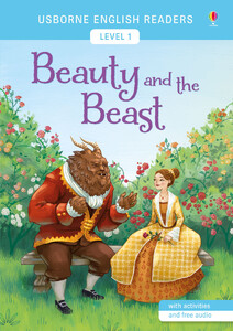 Художні книги: Beauty and the Beast - Usborne English Readers Level 1