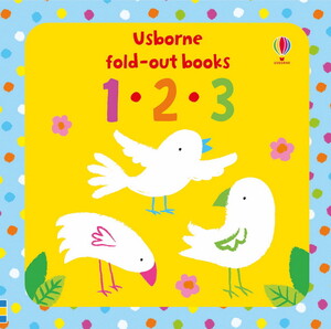 Книги для дітей: Fold-out books 123 [Usborne]