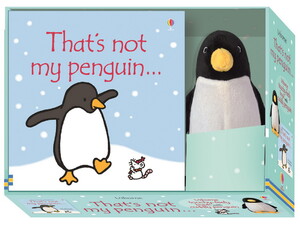 Тактильні книги: That's not my penguin... (книга и игрушка в комплекте) [Usborne]