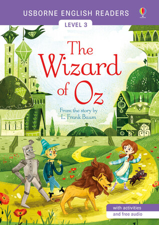 Художні книги: The Wizard of Oz - Usborne English Readers Level 3