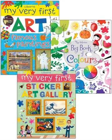 Книги для детей: Art books for little children collection