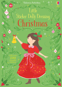 Альбомы с наклейками: Christmas - Little sticker dolly dressing