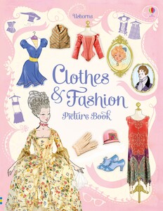 Познавательные книги: Clothes and fashion picture book