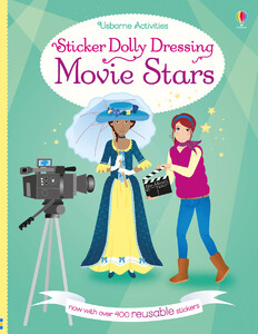 Книги для детей: Movie stars - Sticker dolly dressing