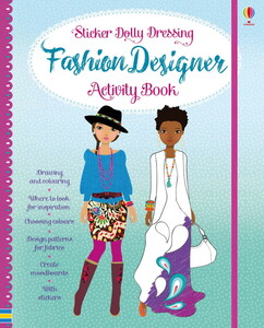 Альбоми з наклейками: Fashion designer activity book
