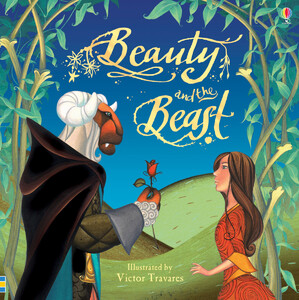 Книги для дітей: Beauty and the Beast - Board picture books [Usborne]