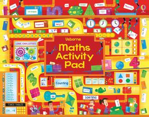 Книги с логическими заданиями: Maths activity pad
