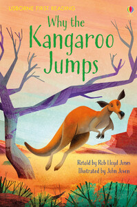 Обучение чтению, азбуке: Why the kangaroo jumps - твердая обложка [Usborne]