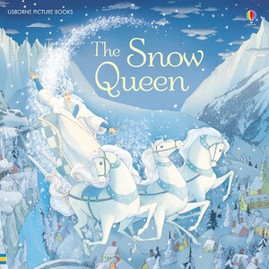 Навчання читанню, абетці: The Snow Queen - Board picture books [Usborne]