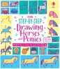 Step-by-Step Drawing Horses and Ponies [Usborne]
