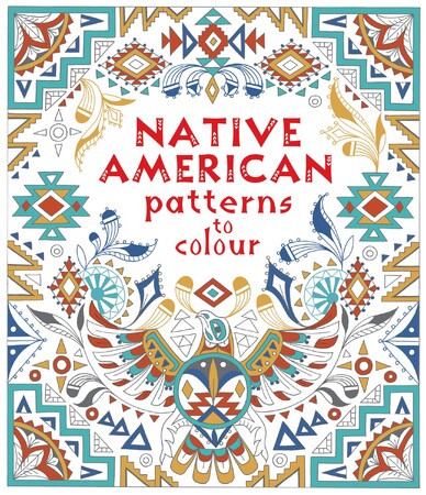 Для младшего школьного возраста: Native American patterns to colour