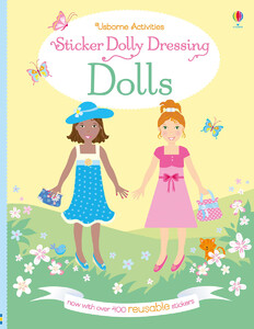 Книги для дітей: Dolls - Sticker dolly dressing [Usborne]