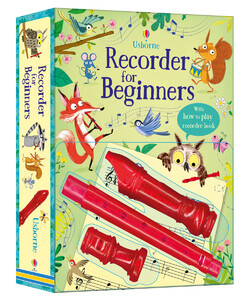 Пізнавальні книги: Recorder for beginners gift set