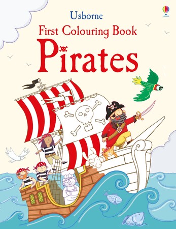 Для найменших: Pirates - First colouring books