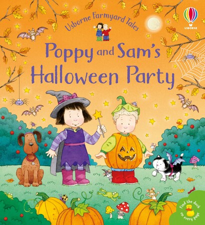 Художественные книги: Poppy and Sam's Halloween Party [Usborne]