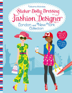 Книги для детей: Fashion designer London and New York collection [Usborne]