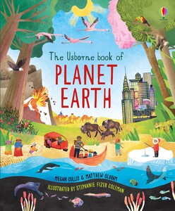 Книги для детей: Book of Planet Earth [Usborne]