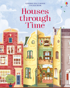 Творчество и досуг: Houses through time sticker book