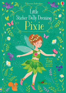Альбомы с наклейками: Pixie - Little sticker dolly dressing [Usborne]