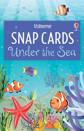 Настільні ігри: Настольная карточная игра Under the sea snap [Usborne]