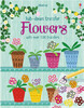 Flowers - Rub-down transfer book [Usborne]