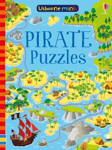 Книги с логическими заданиями: Pirate puzzles [Usborne]