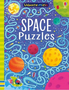 Книги з логічними завданнями: Space puzzles minis [Usborne]