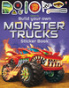 Build your own monster trucks sticker book [Usborne]