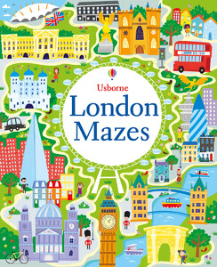 Книги с логическими заданиями: London mazes [Usborne]
