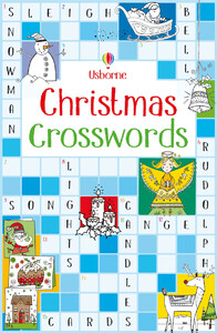 Книги з логічними завданнями: Christmas crosswords [Usborne]