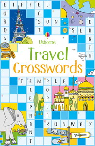 Книги с логическими заданиями: Travel crosswords [Usborne]